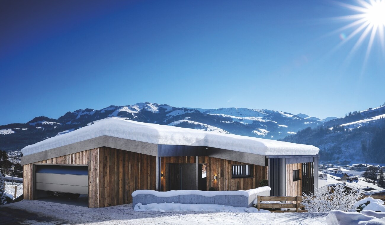 Luxus Chalet Sonnberg Kirchberg im Winter